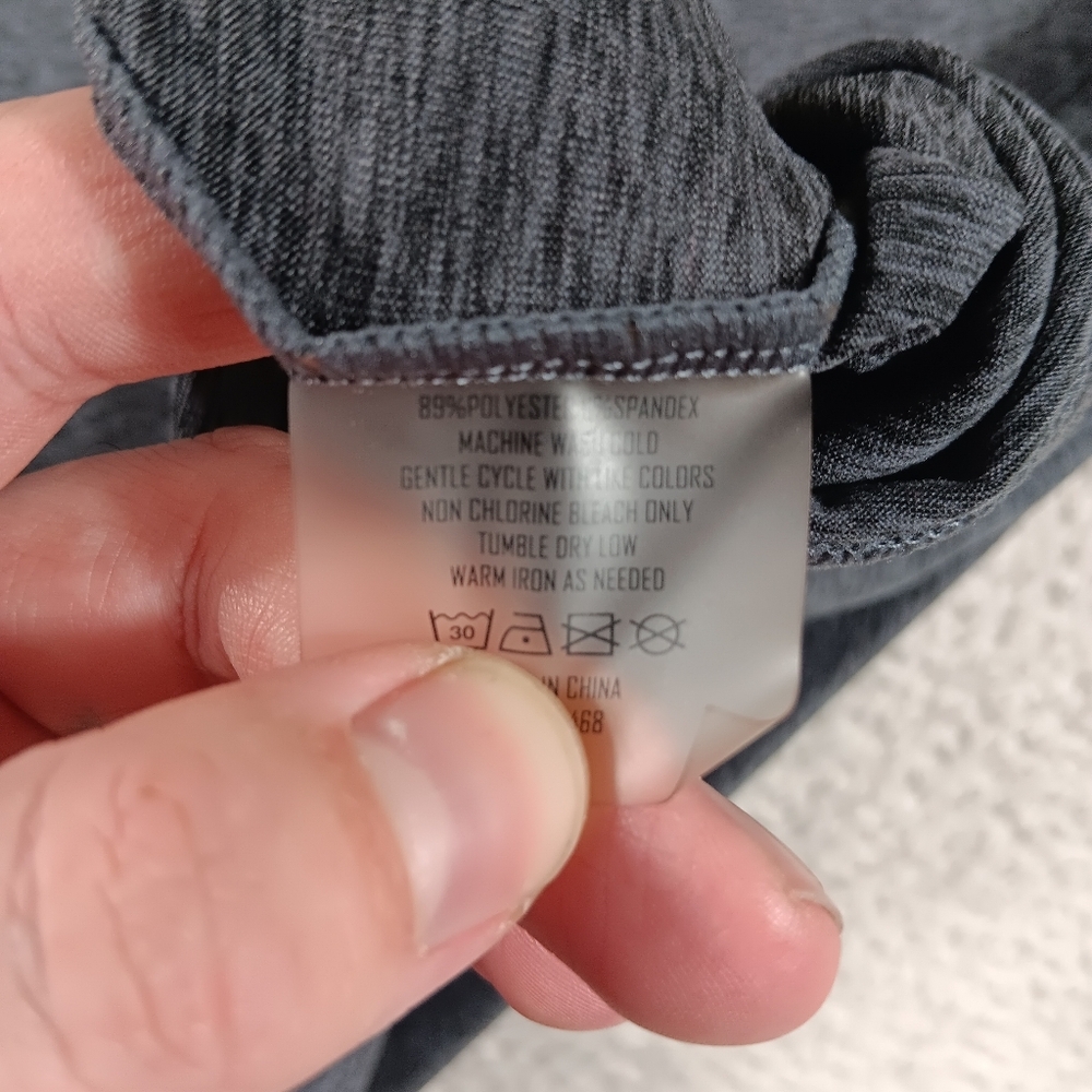 State And Liberty Pullover Mens XL Gray Tech Quarter Zip Athletic Performance - Picture 3 of 9